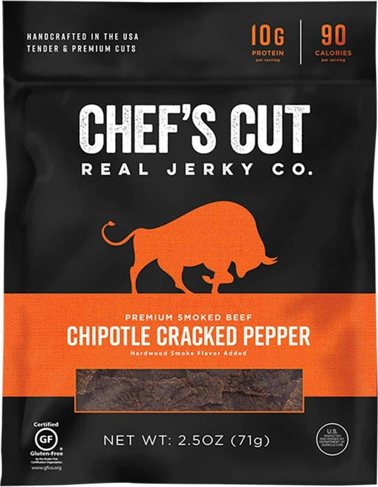 Chipotle Cracked Pepper - 1.25oz - Jerky Subscription