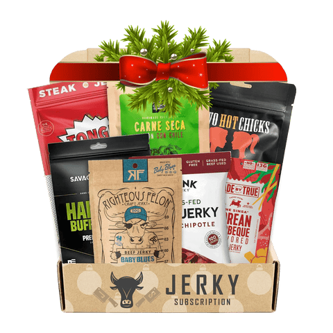Jerky Subscription Holiday Gift  - Four Bags - Three-Months Prepaid