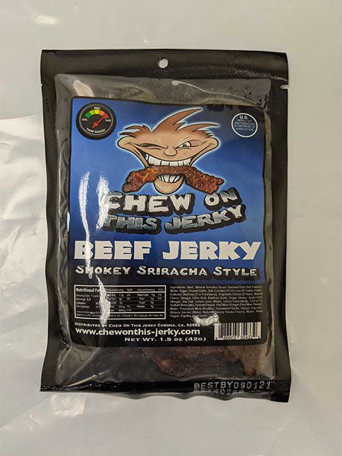 Smokey Sriracha - 1.5oz - Jerky Subscription